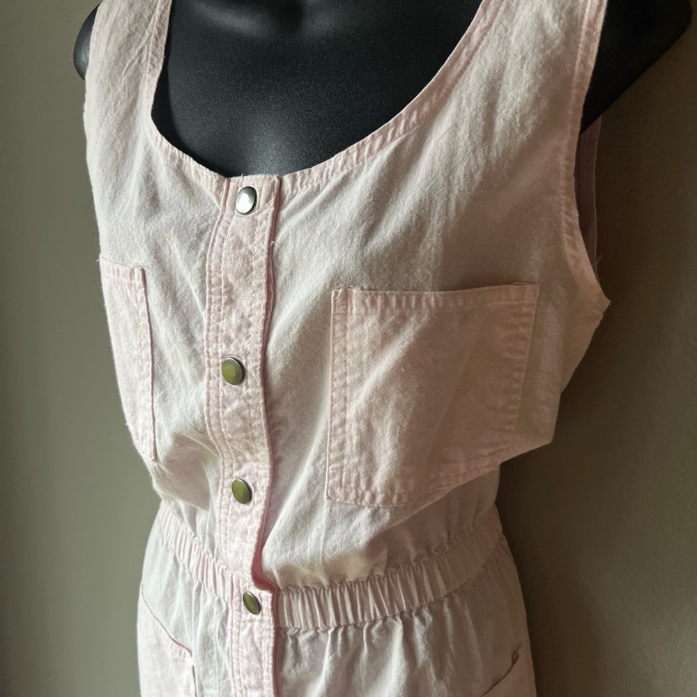 Vintage 1980s Mister Noah Women's Pink Floral Jumper Size L - Picture 2 of 10